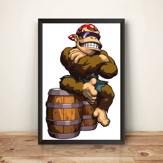 Funky Munky Premium Poster (Vectorized Design)