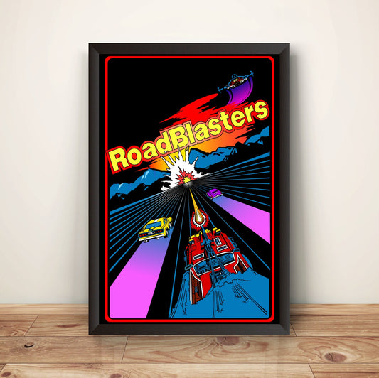 Roaddestroyers Arcade Premium Poster (Vectorized Design)