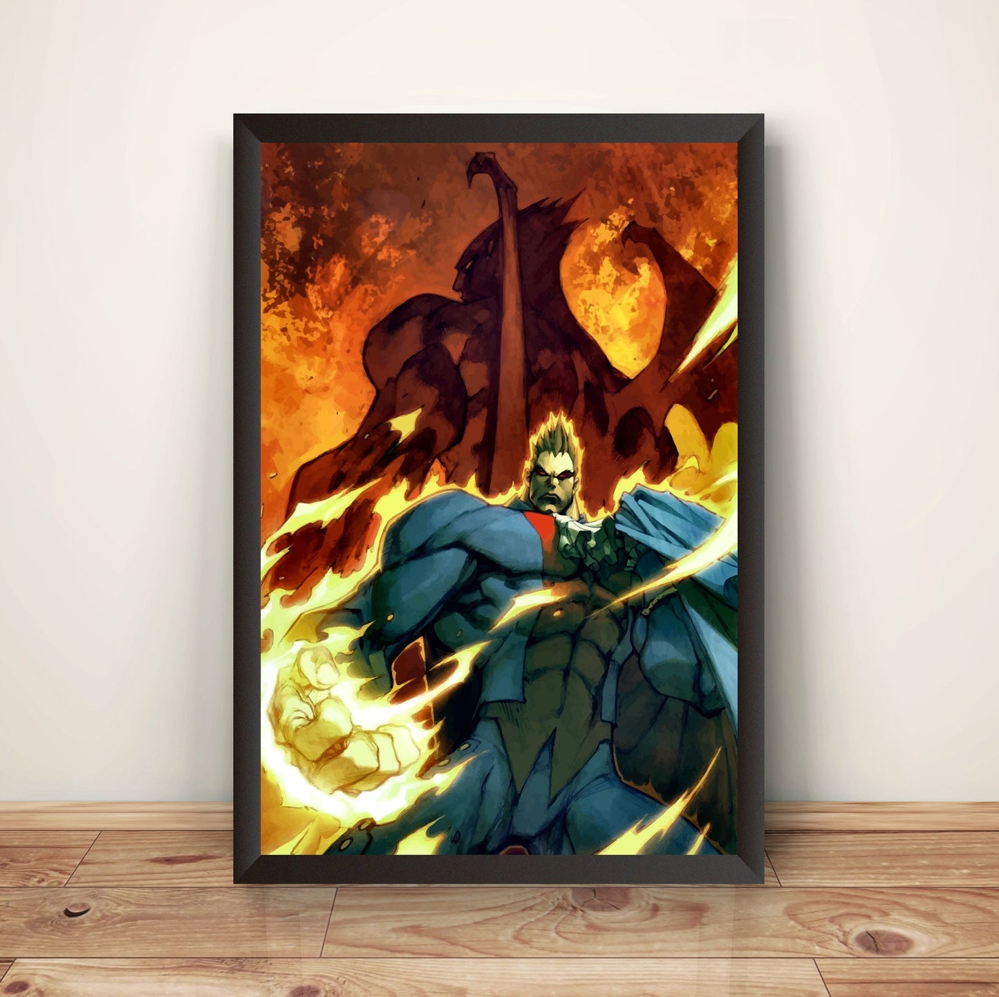 Donovan & Pyron Vampire Daarkstalkers Comic Premium Poster (Vectorized Design)