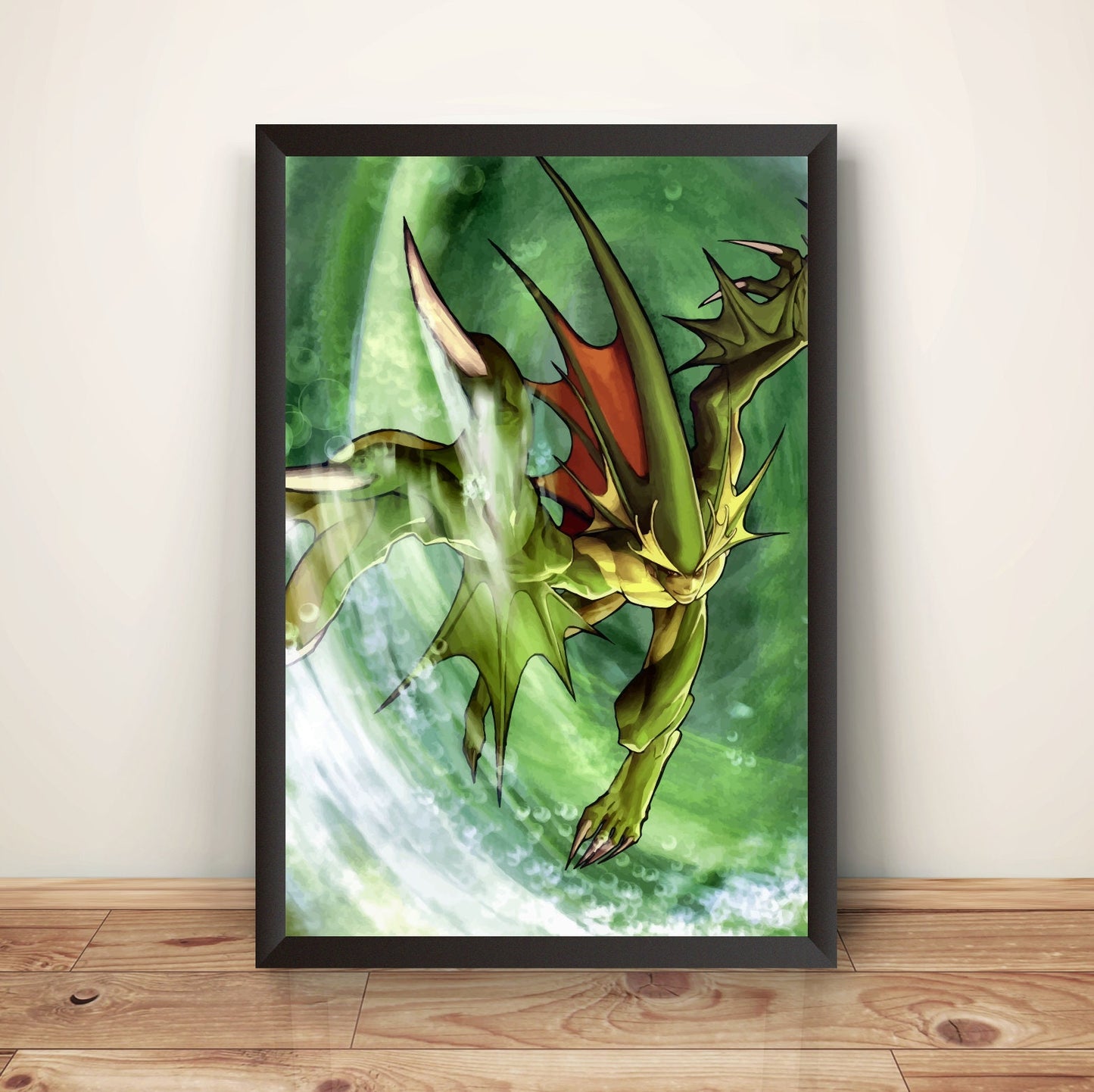 Aulbath Rikuo Vampire Daarkstalkers Comic Premium Poster (Vectorized Design)