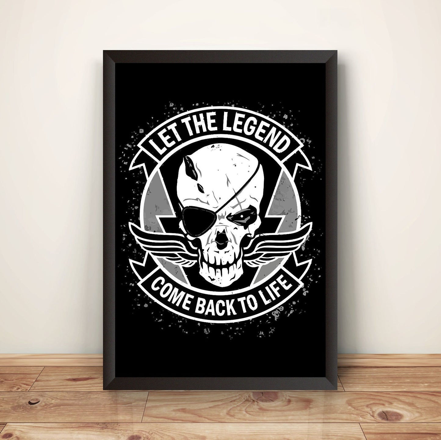 Outer Heaven Legend MGS Premium Poster (Vectorized Design)