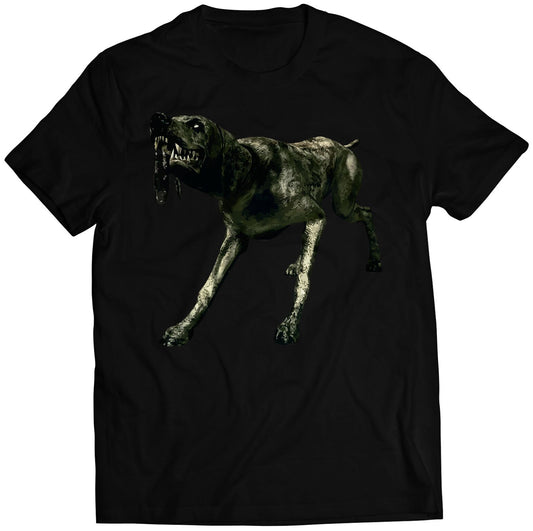 Adjule Zombie Dog Residence Evil Biohazard 5 Premium Unisex T-shirt (Vectorized Design)