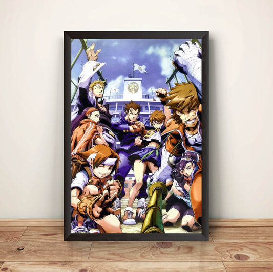 Rivalry Schools Project Justice Comic Cover V2 Premium Poster (Vectorized Design)