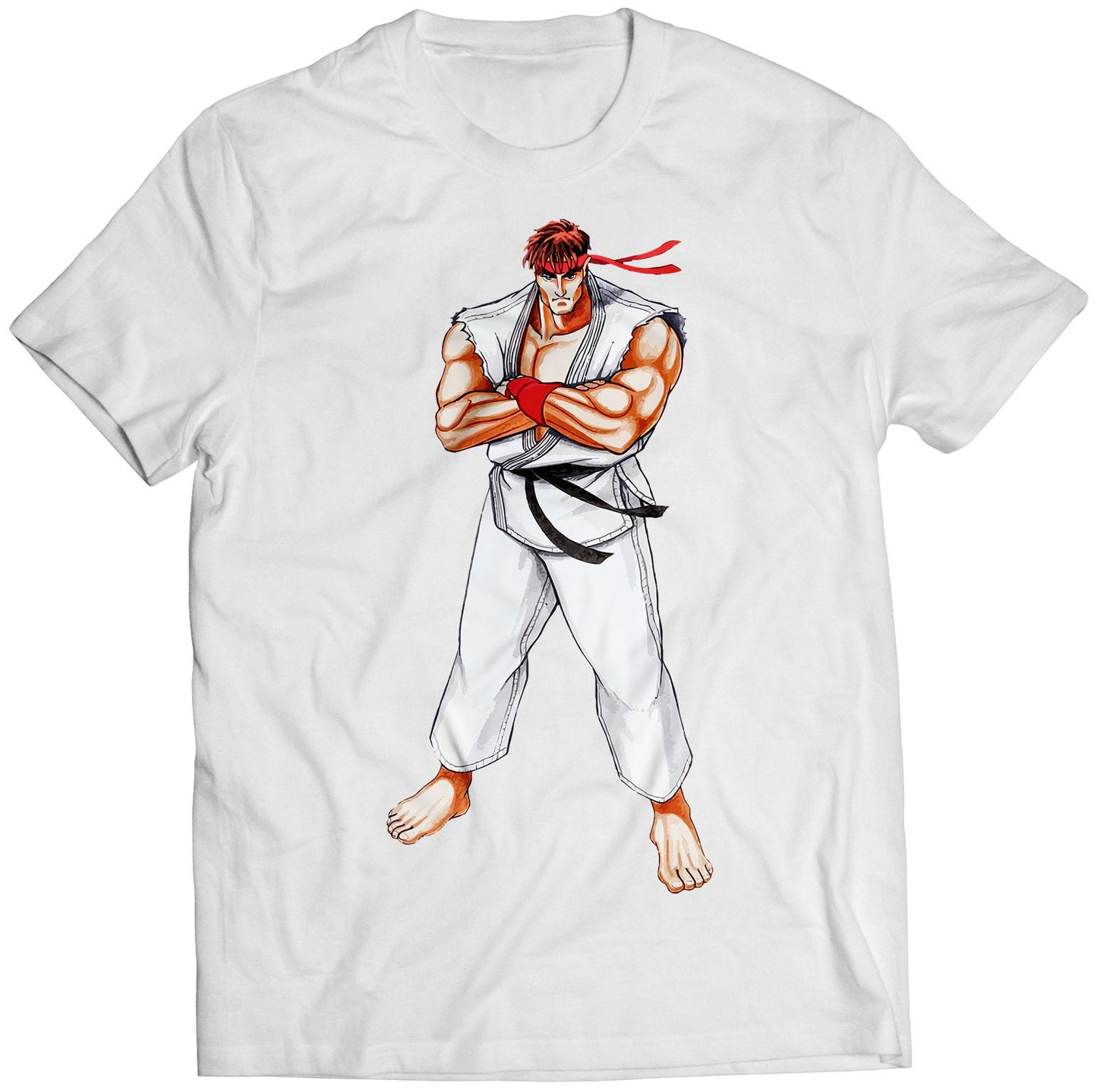 Ryu SF2 The World Warrior Premium Unisex T-shirt.