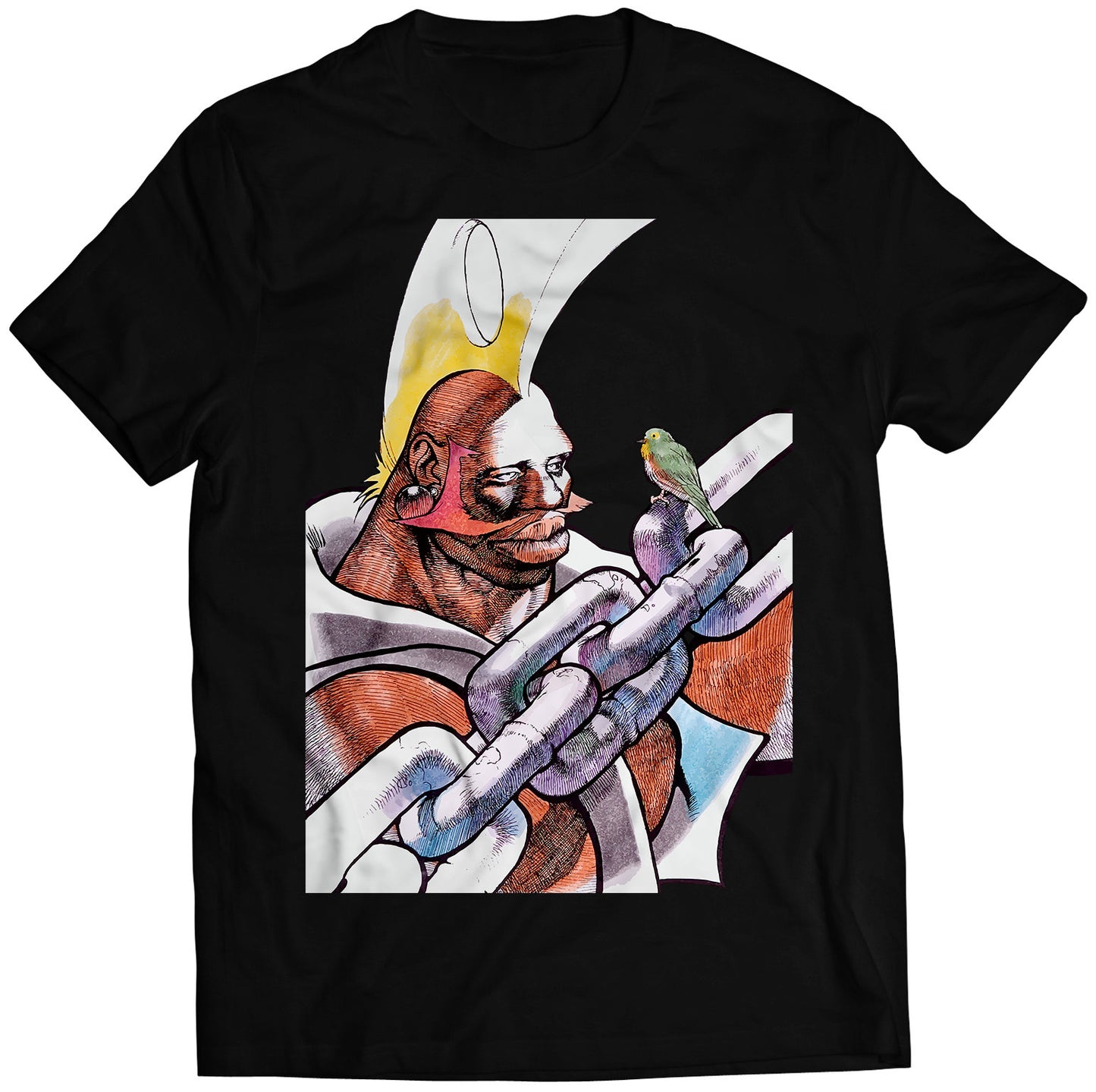 Rare Birdie With Birdie Premium Unisex T-shirt (Vectorized Design)