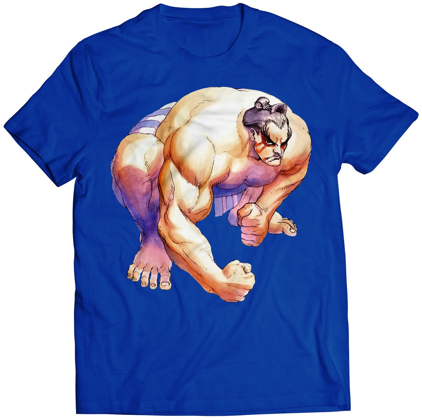 Honda Super Street Fighting 2 Turbo Premium Unisex T-shirt (Vectorized Design)
