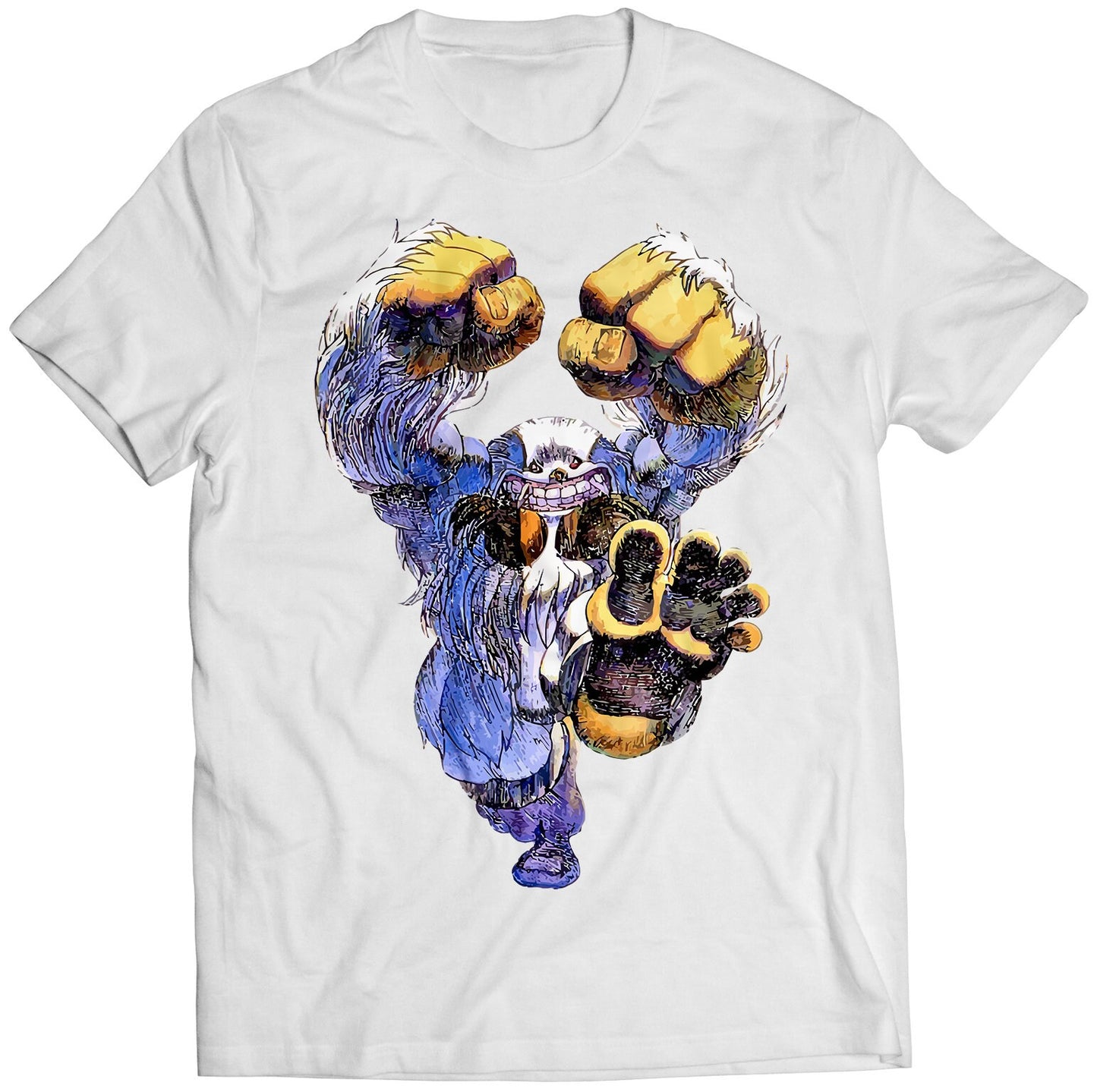 Sasquatch OG Vampire Daarkstalkers Night Warriors Premium Unisex T-shirt (Vectorized Design)