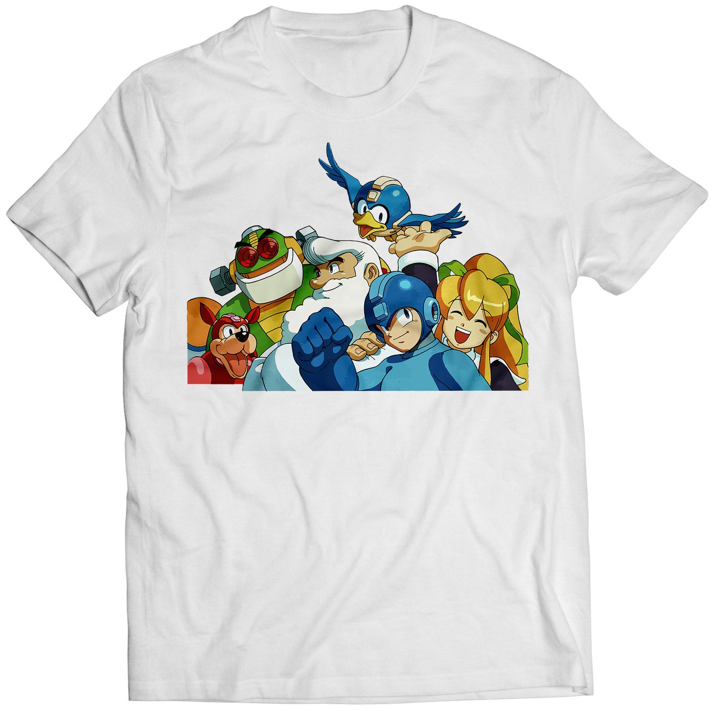 Rockman Mega Boy Fan Club Premium Unisex T-shirt (Vectorized Design)