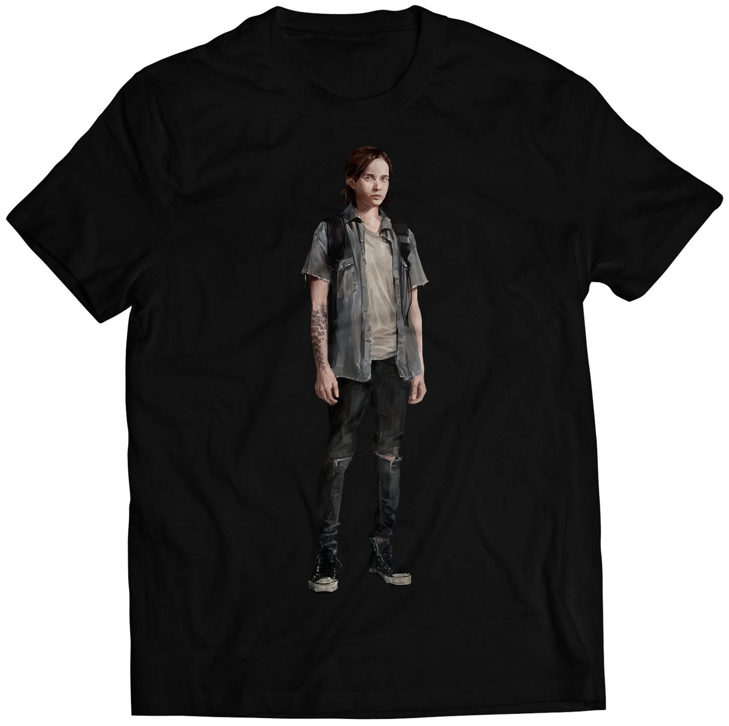 Ellie TLOU Premium Unisex T-shirt (Vectorized Design)
