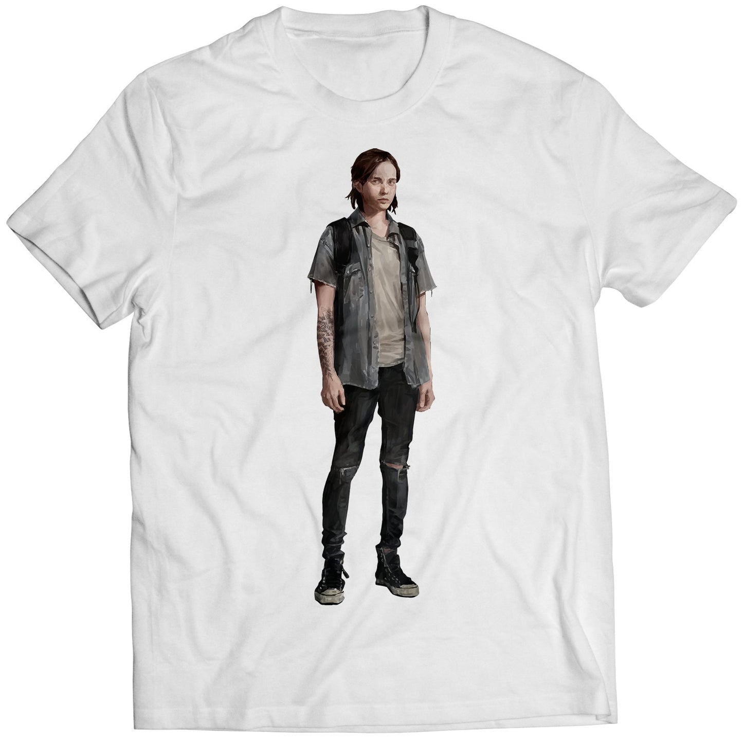 Ellie TLOU Premium Unisex T-shirt (Vectorized Design)