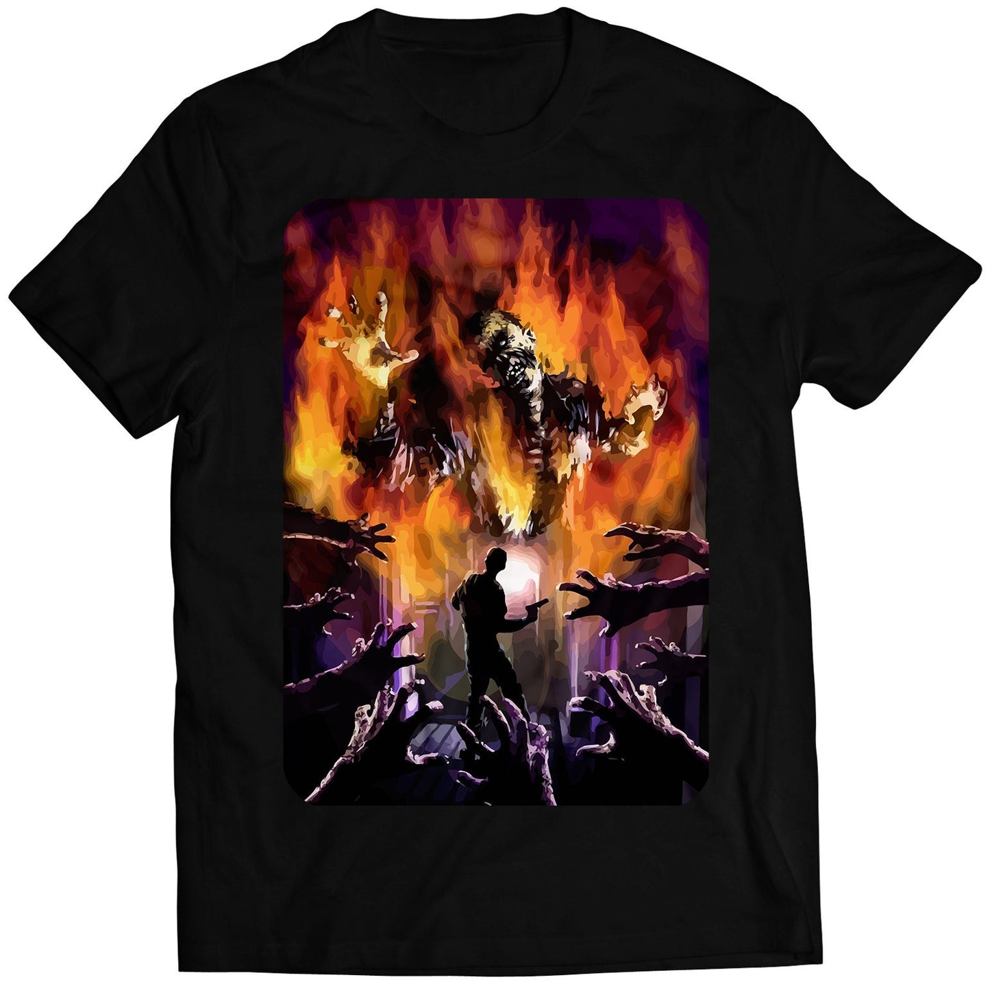 Residence Evil Rare Promo Cover V1 Premium Unisex T-shirt (Vectorized Design)