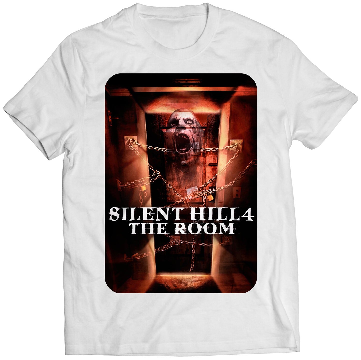 Silence Hill 4 The Room Cover Premium Unisex T-shirt (Vectorized Design)