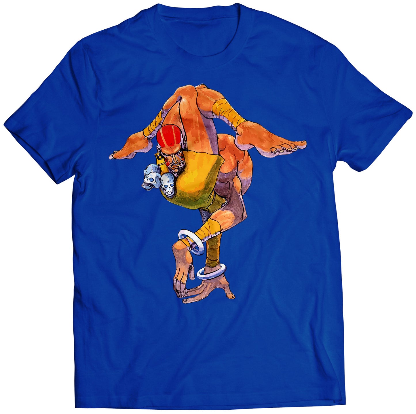 Dhalsim Sim Super Street Fighting 2 Turbo Premium Unisex T-shirt (Vectorized Design)