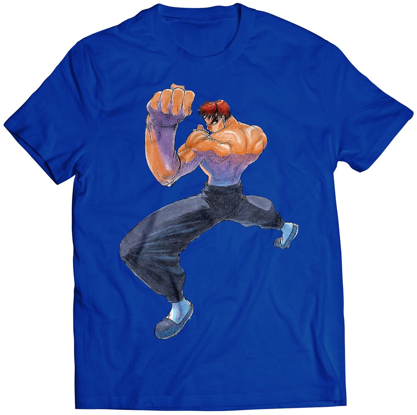 Fei Long Super Street Fighting 2 Turbo Premium Unisex T-shirt (Vectorized Design)