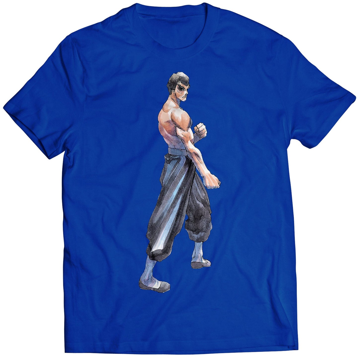 Fei Long Lee Super Street Fighting 2 Turbo Premium Unisex T-shirt (Vectorized Design)