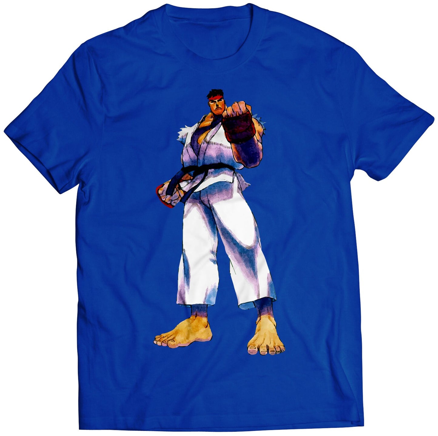 Ryu Super Street Fighting 2 Turbo Premium Unisex T-shirt (Vectorized Design)