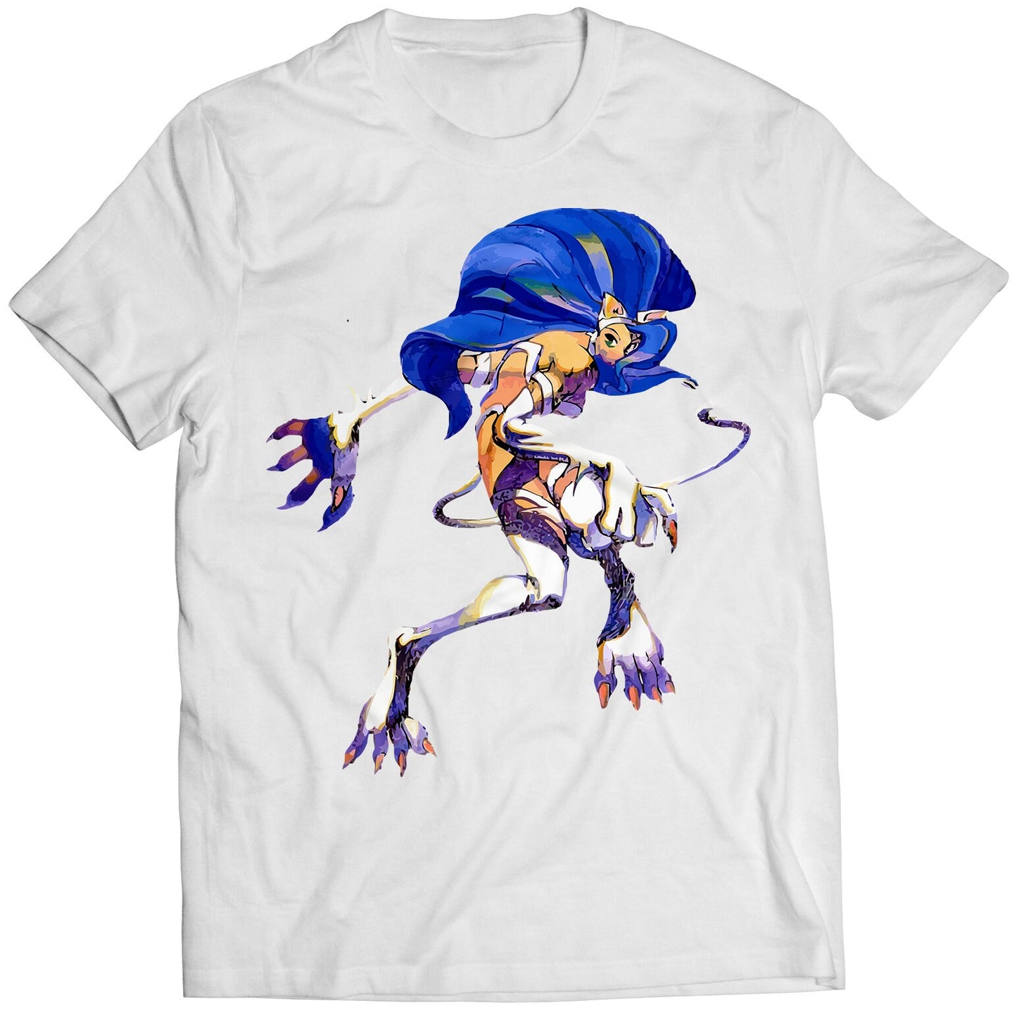 Felicia OG Vampire Daarkstalkers Night Warriors Premium Unisex T-shirt (Vectorized Design)