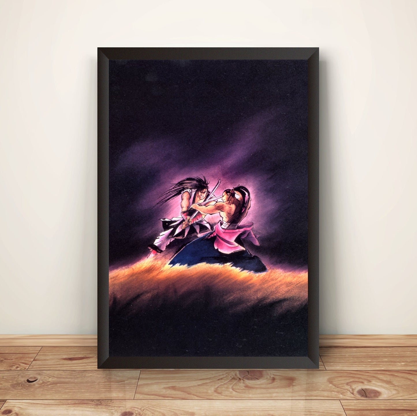Samurai II Premium Poster (Vectorized Design)