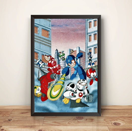 Rockboy World 3 Mega Boy Premium Poster (Vectorized Design)