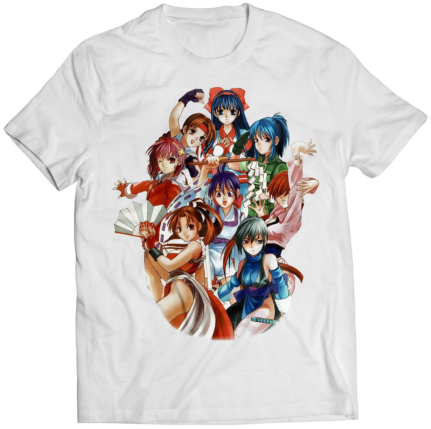 Gals Fighters Premium Unisex T-shirt (Vectorized Design)