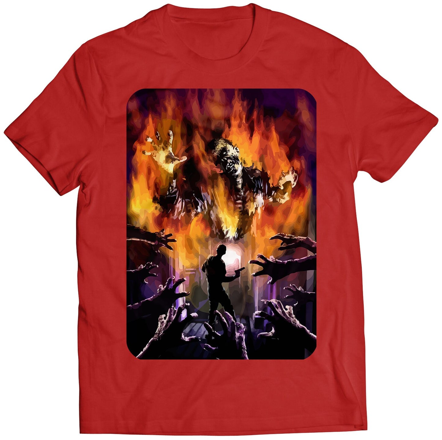 Residence Evil Rare Promo Cover V1 Premium Unisex T-shirt (Vectorized Design)