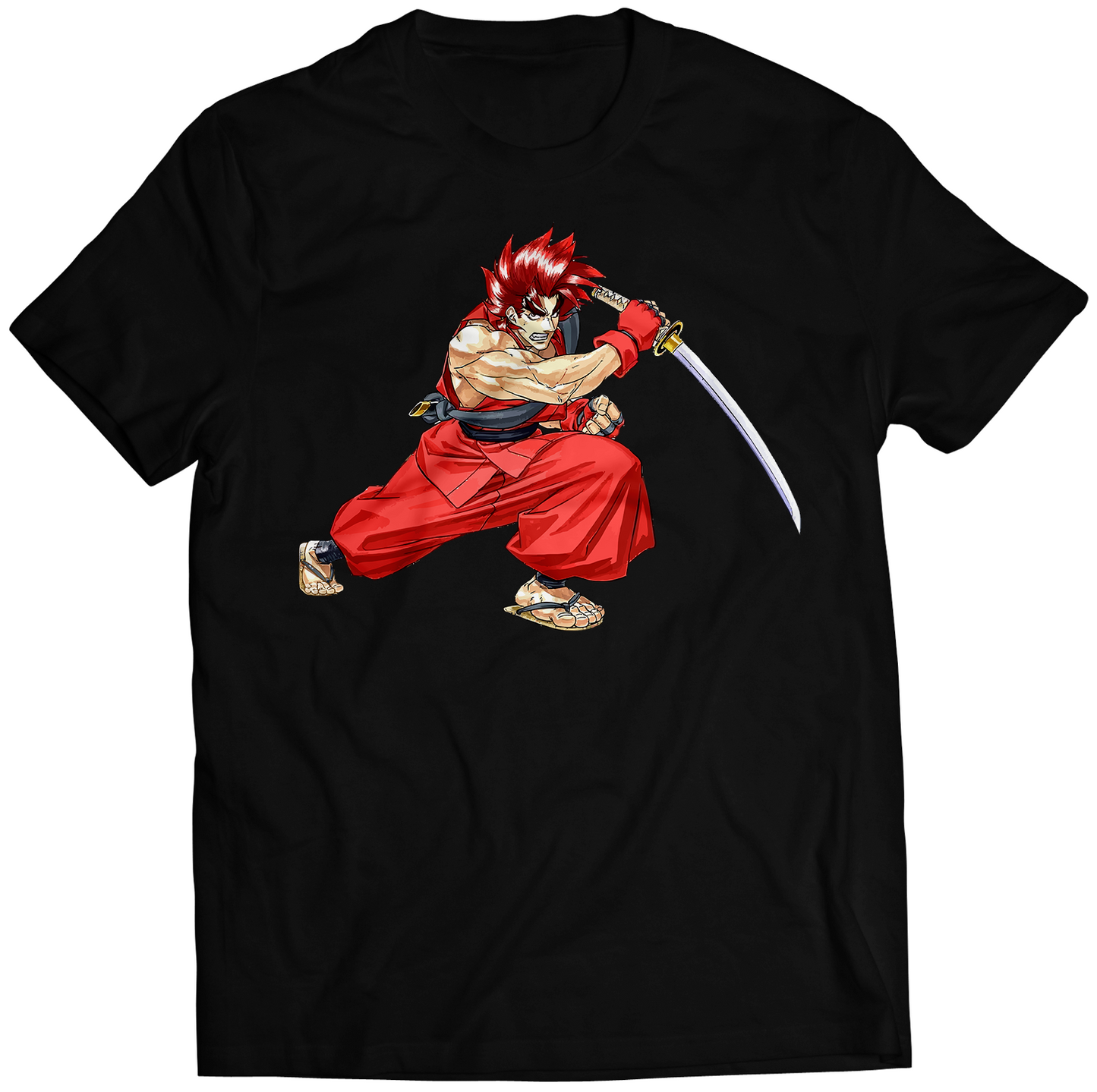 Kazuki Samurai VI Tenka Premium Unisex T-shirt (Vectorized Design)