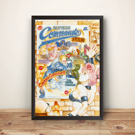 Commando Illustration Premium Poster (Vectorized Design)