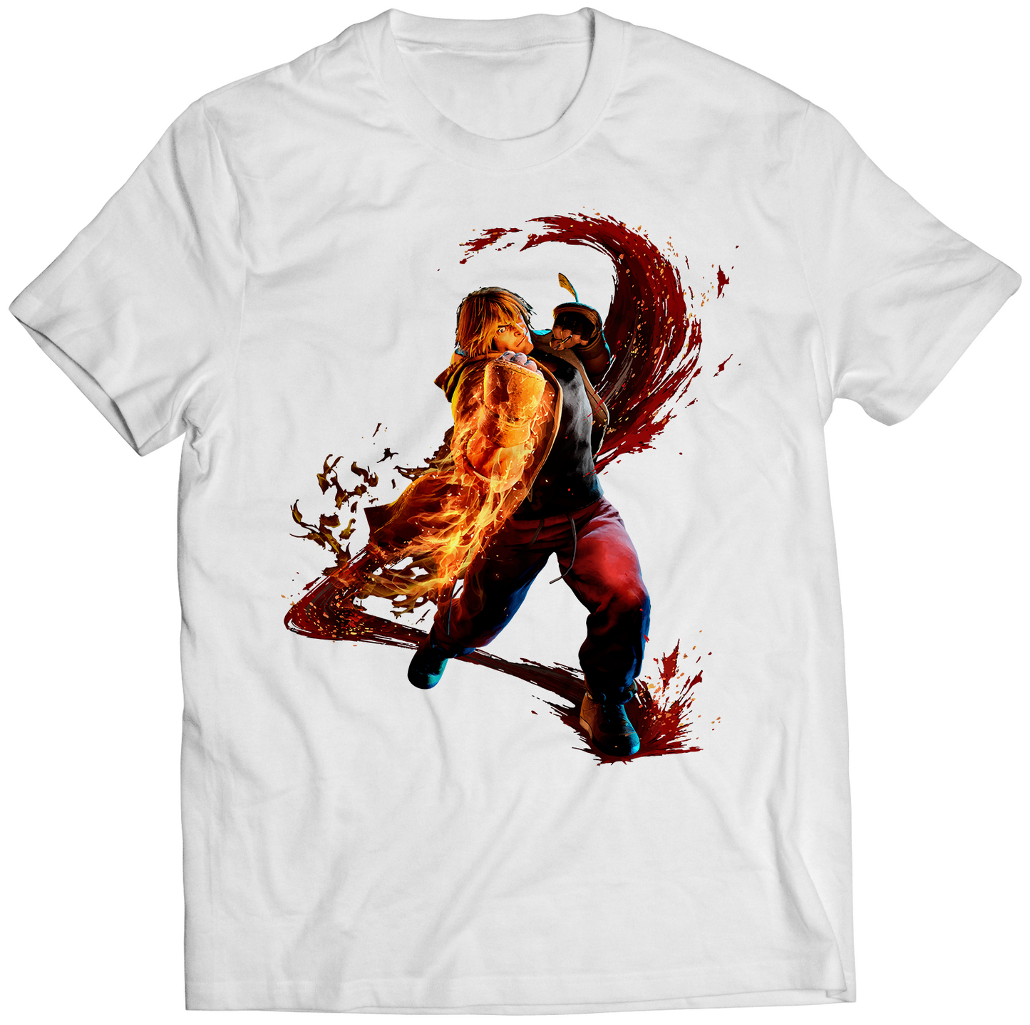 Ken SF6 Premium Unisex T-shirt (Vectorized Design)