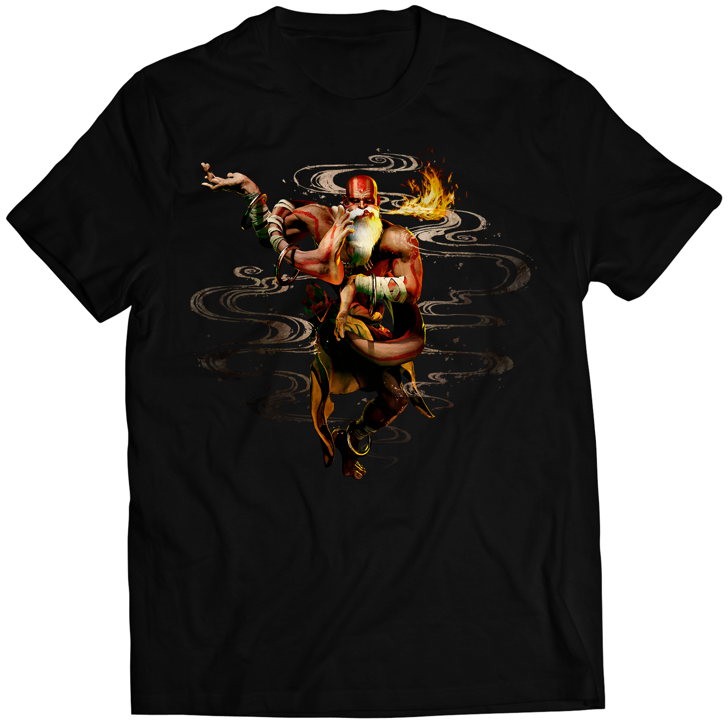 Dhalsim SF6 Premium Unisex T-shirt (Vectorized Design)