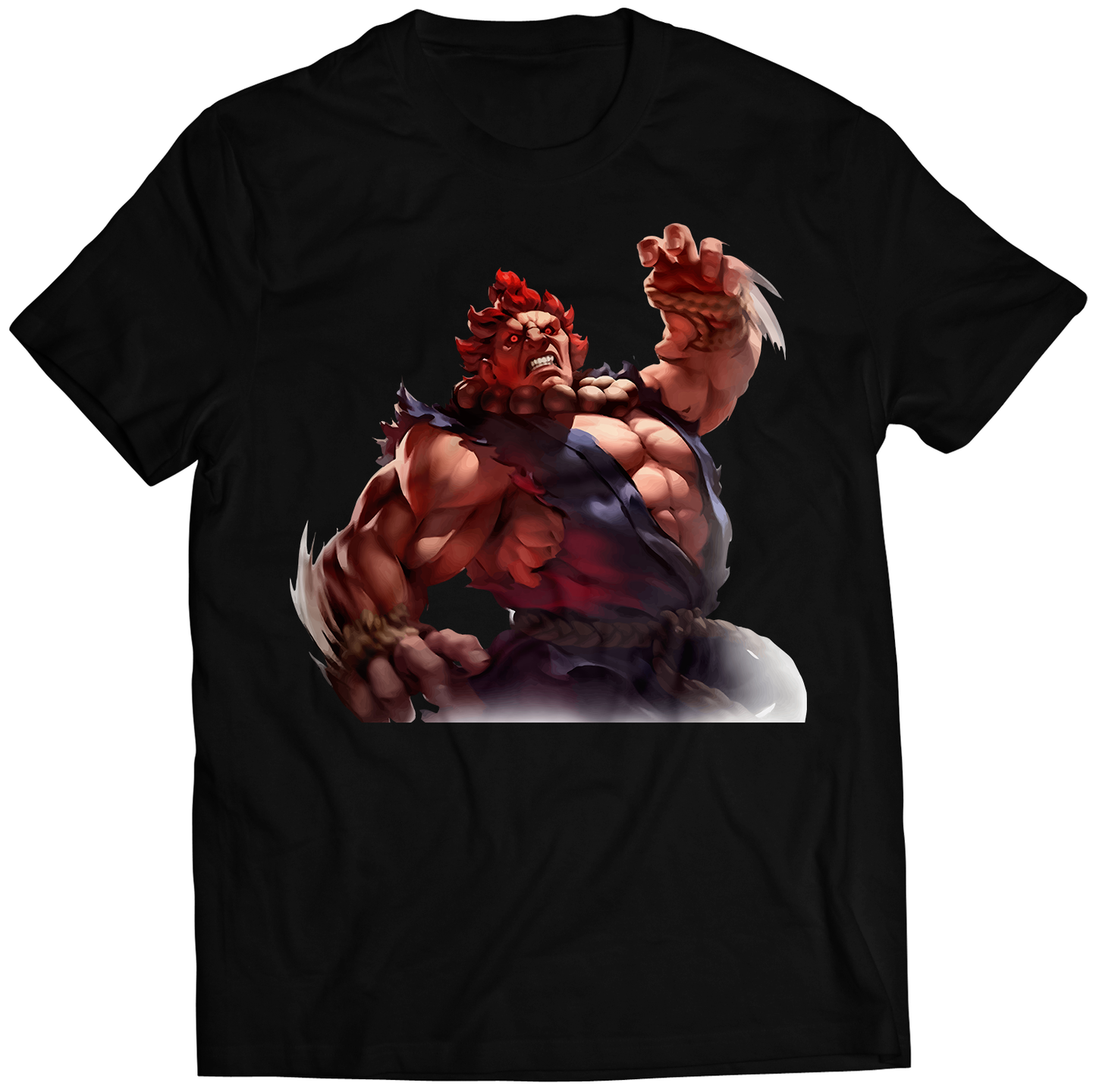 Akuma Duel Fighter Premium Unisex T-shirt (Vectorized Design)