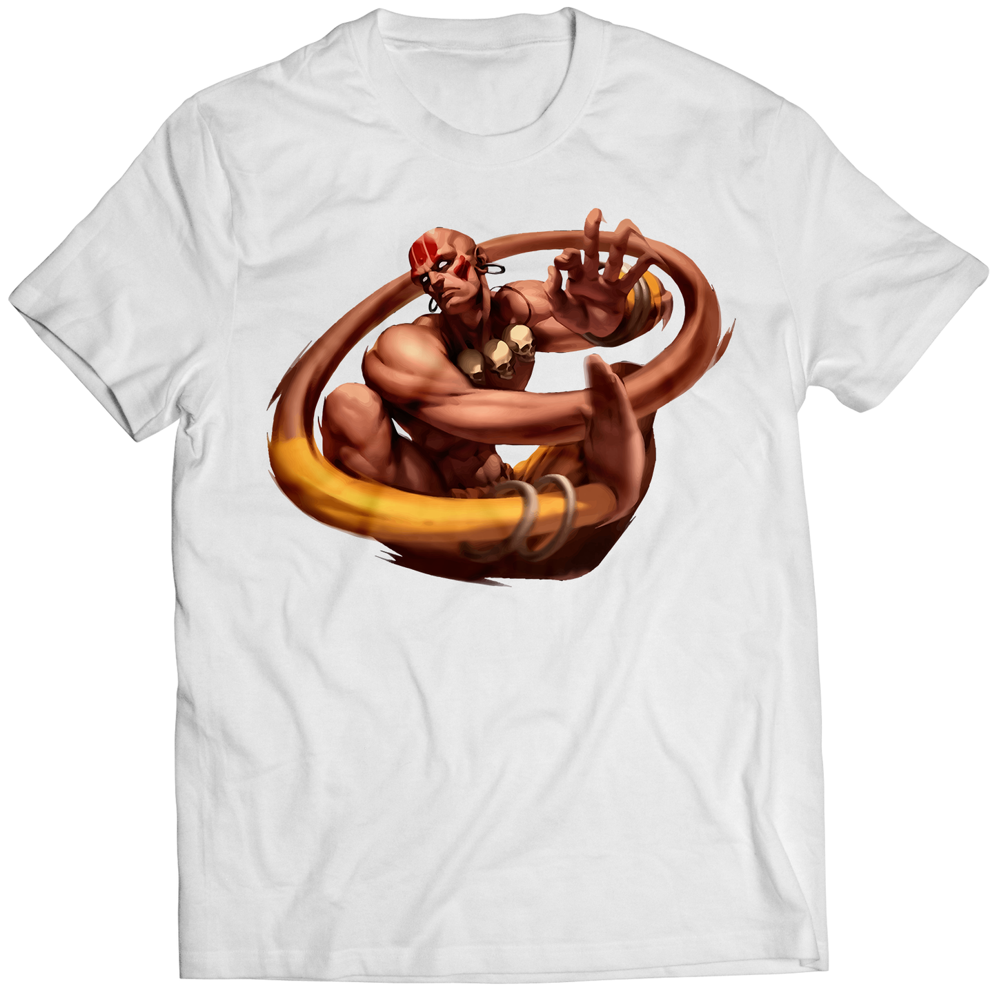 Dhalsim Duel Fighter Premium Unisex T-shirt (Vectorized Design)