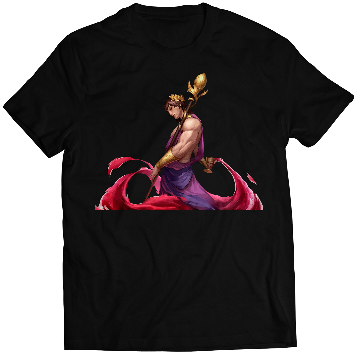 Dionysus Duel Fighter Premium Unisex T-shirt (Vectorized Design)