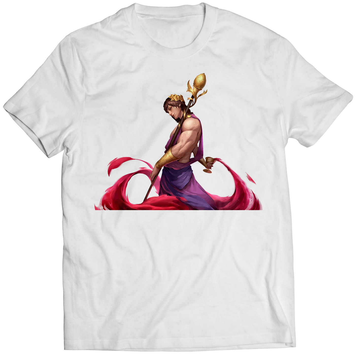 Dionysus Duel Fighter Premium Unisex T-shirt (Vectorized Design)