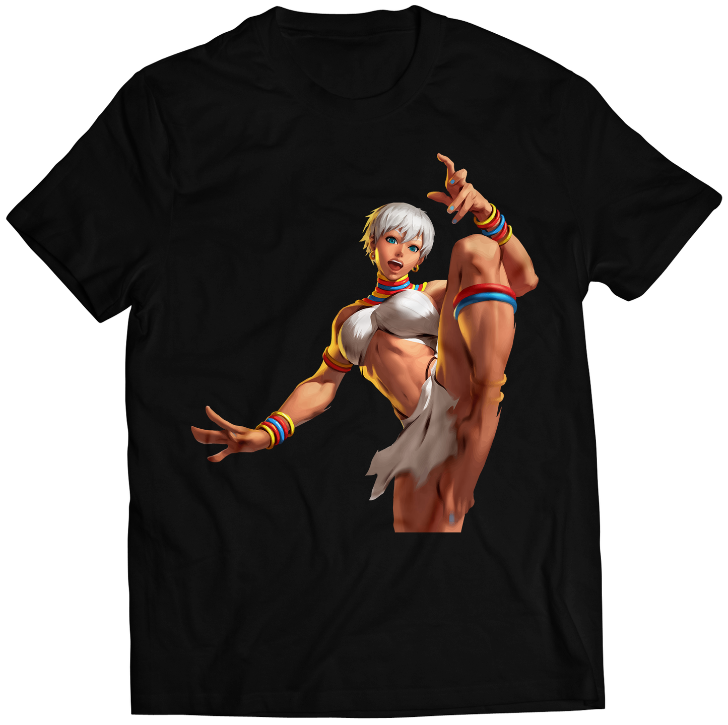 Elena Duel Fighter Premium Unisex T-shirt (Vectorized Design)