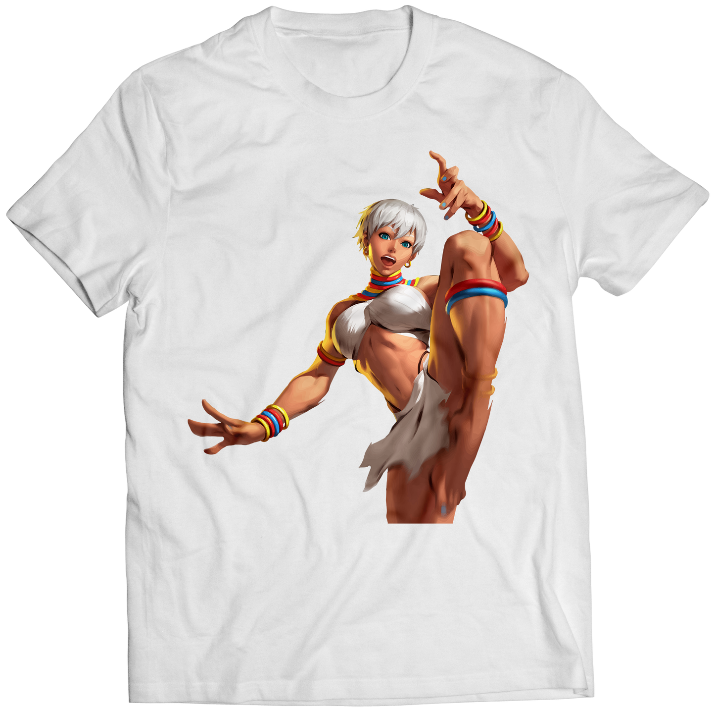 Elena Duel Fighter Premium Unisex T-shirt (Vectorized Design)