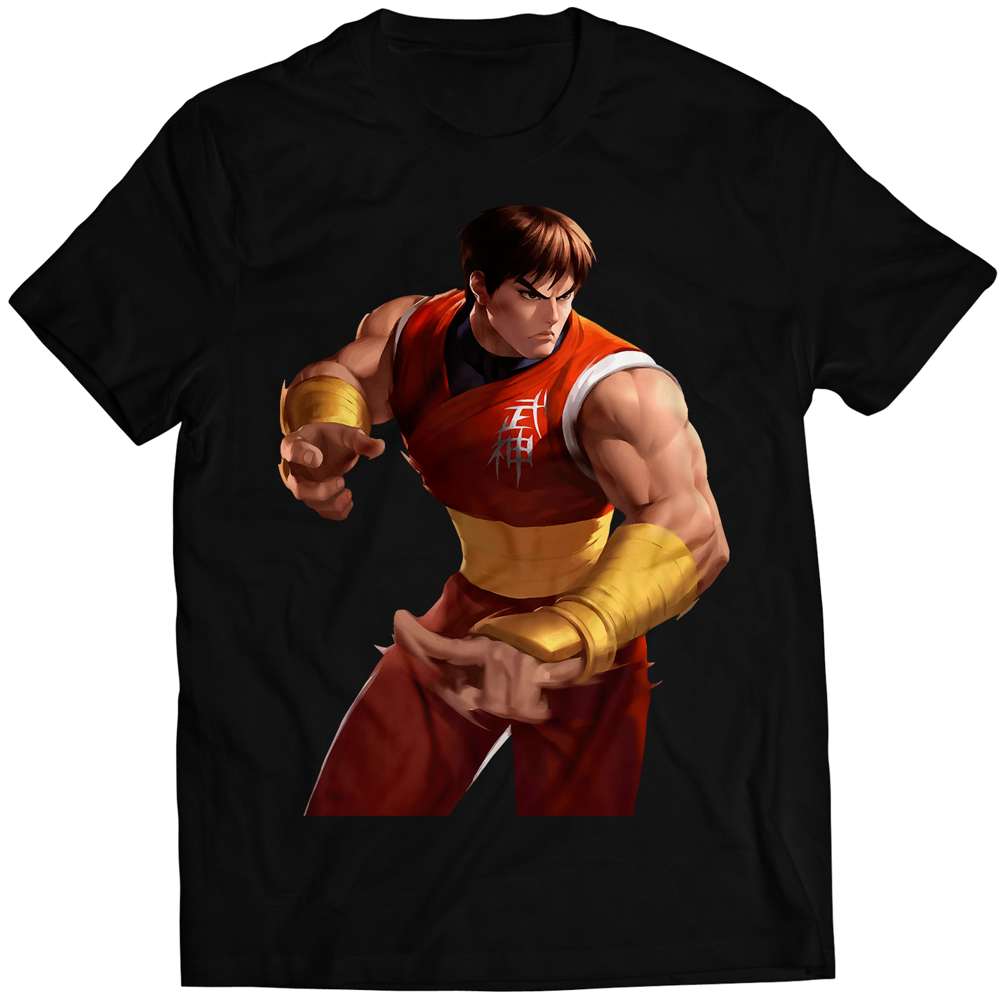 Guy V1 Duel Fighter Premium Unisex T-shirt (Vectorized Design)