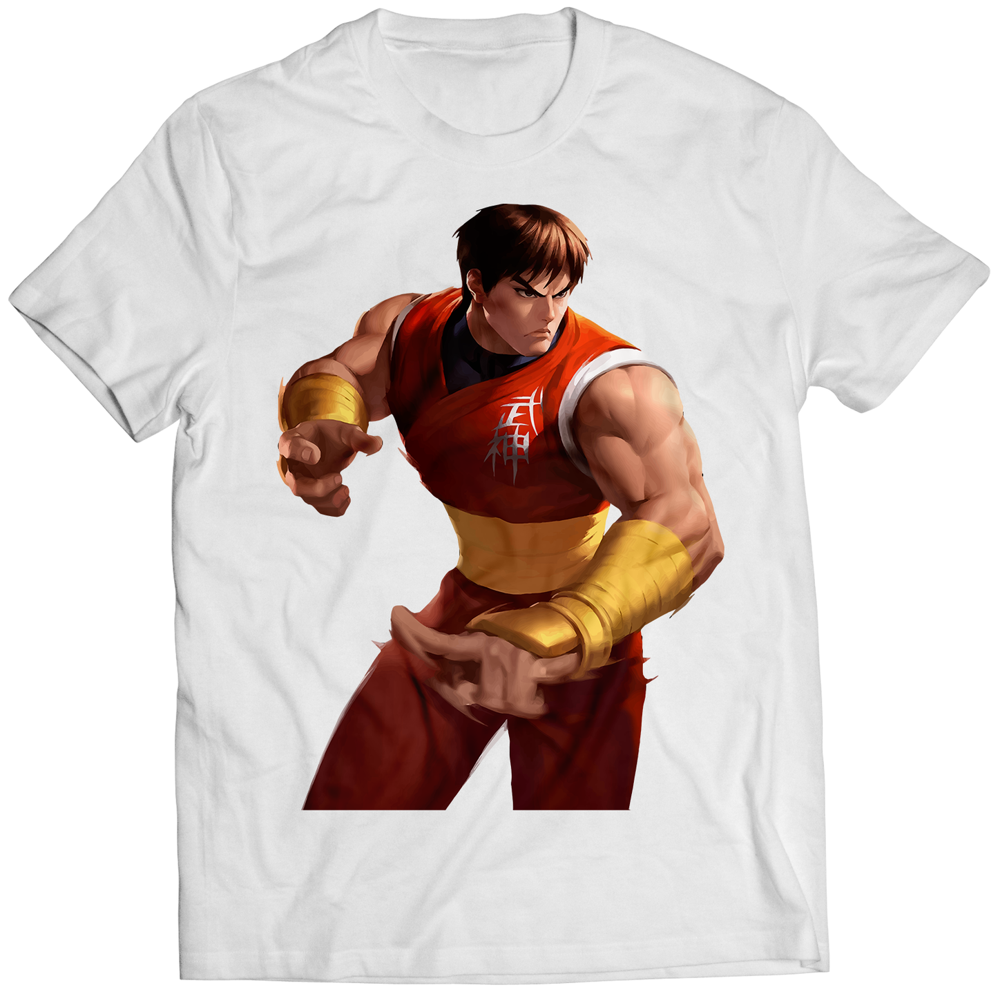 Guy V1 Duel Fighter Premium Unisex T-shirt (Vectorized Design)
