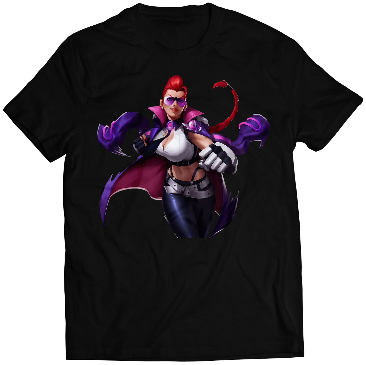 Heavenly King Crimson Viper Duel Fighter Premium Unisex T-shirt (Vectorized Design)