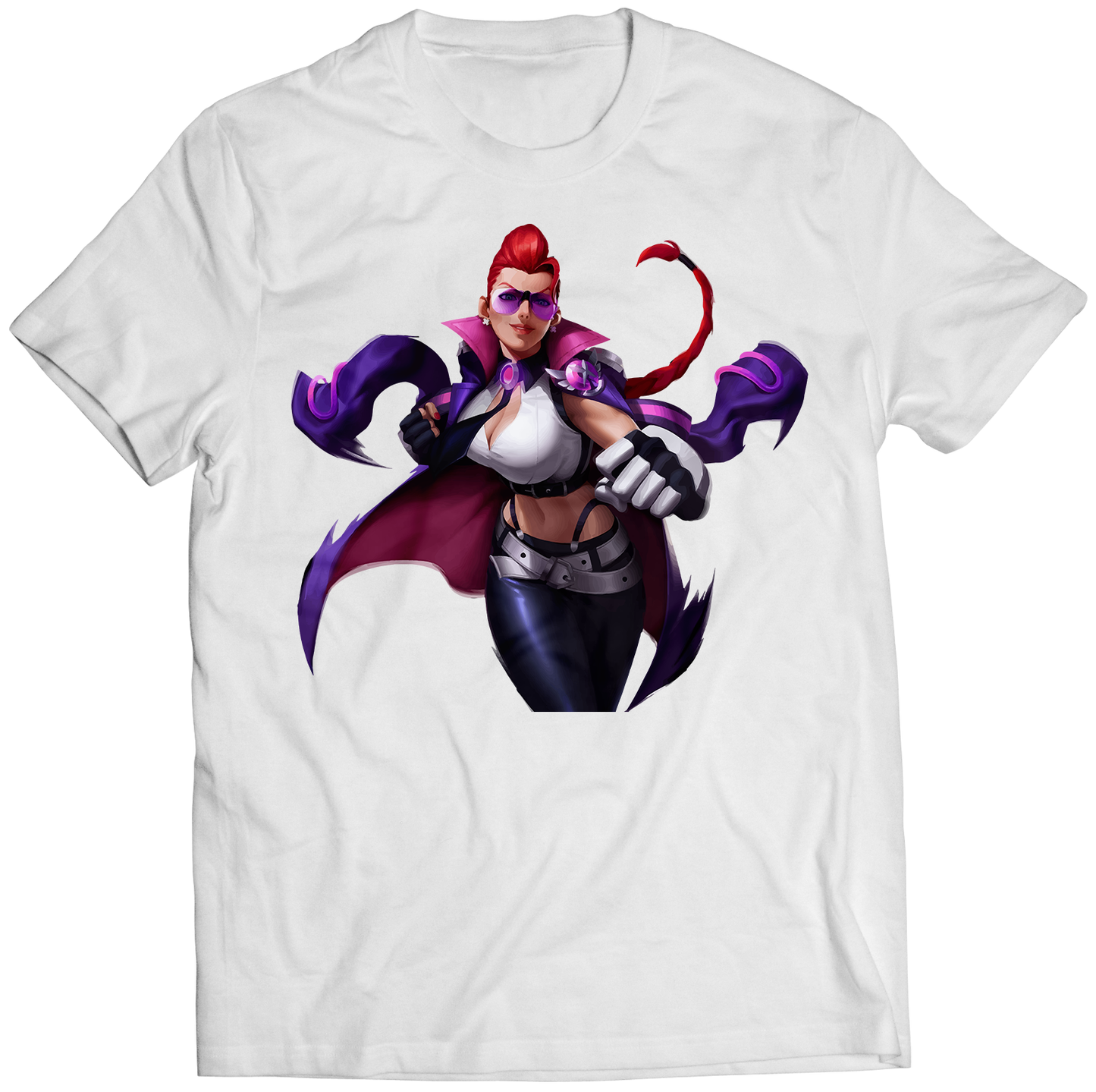 Heavenly King Crimson Viper Duel Fighter Premium Unisex T-shirt (Vectorized Design)