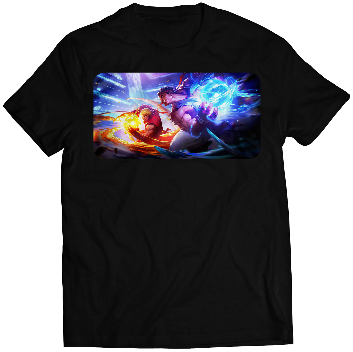 Key Art Duel Fighter Premium Unisex T-shirt (Vectorized Design)