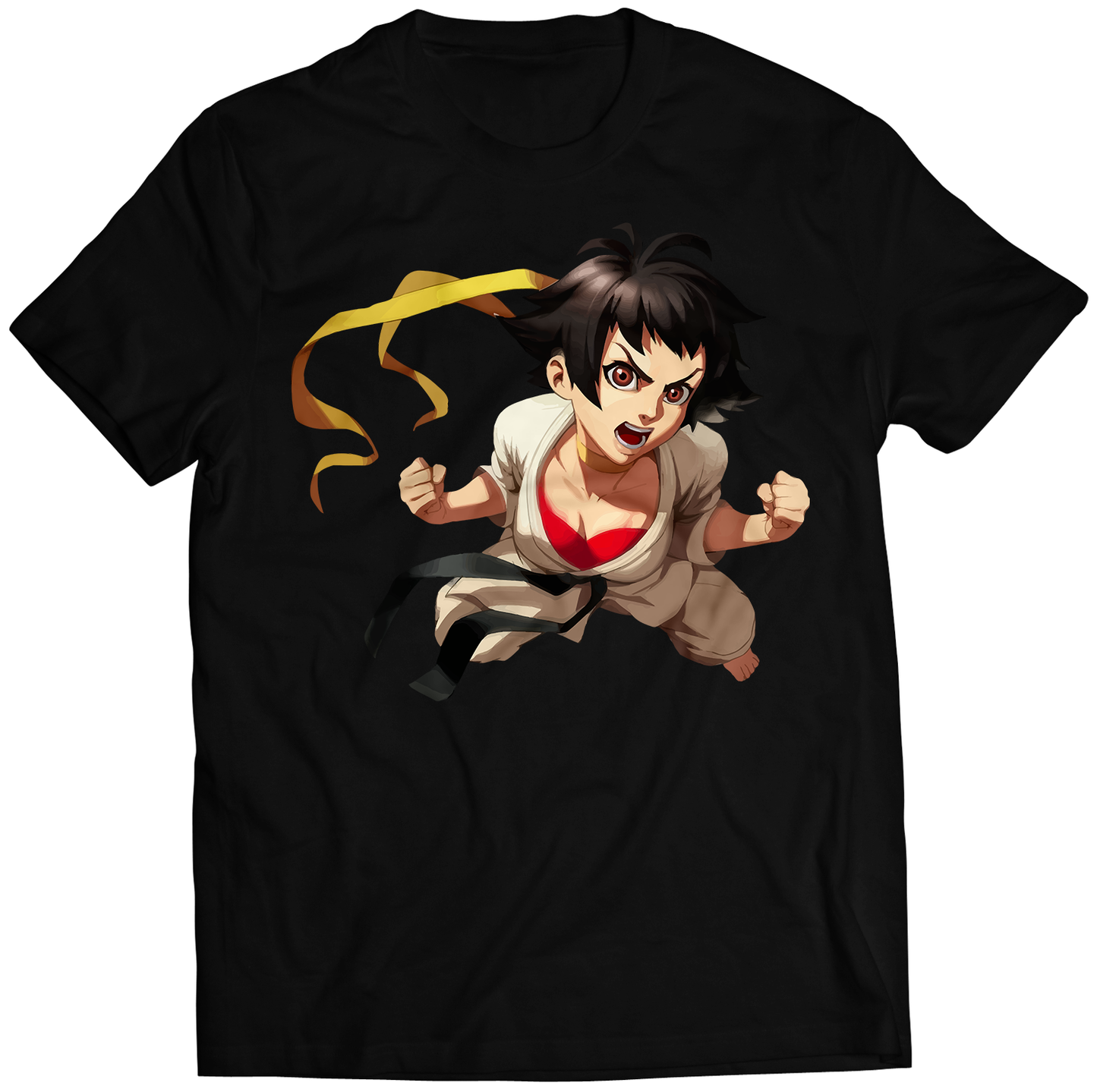 Makoto Duel Fighter Premium Unisex T-shirt (Vectorized Design)