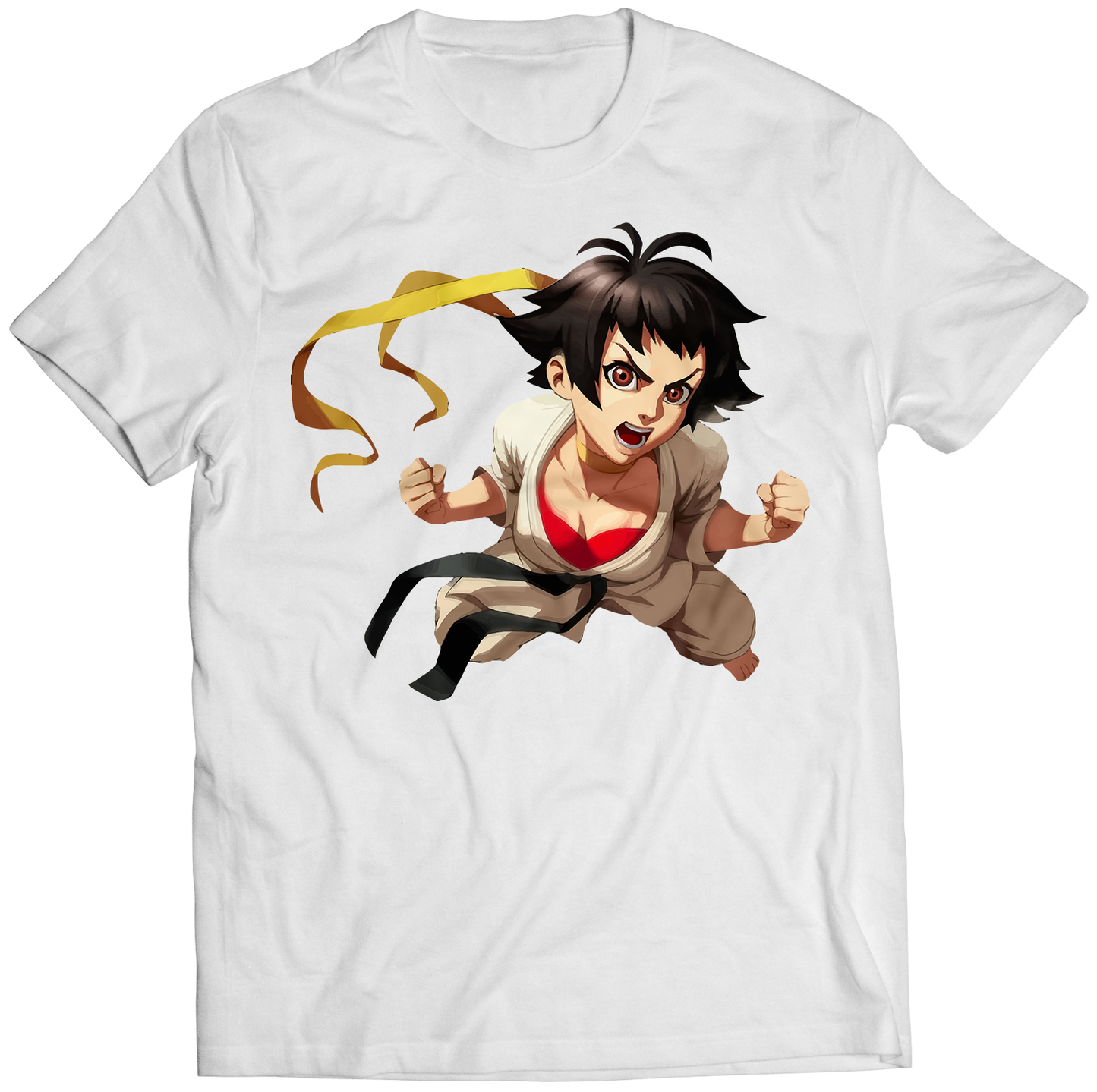 Makoto Duel Fighter Premium Unisex T-shirt (Vectorized Design)