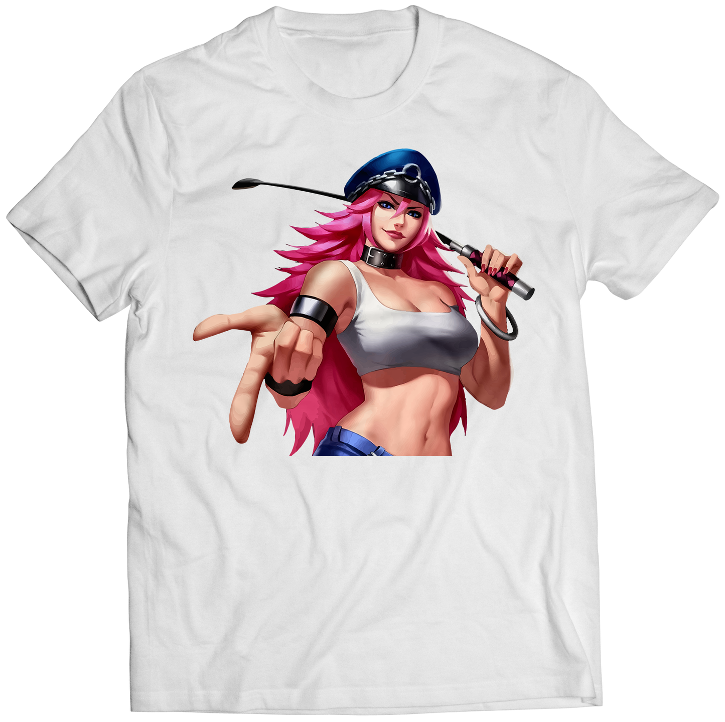 Poison Duel Fighter Premium Unisex T-shirt (Vectorized Design)