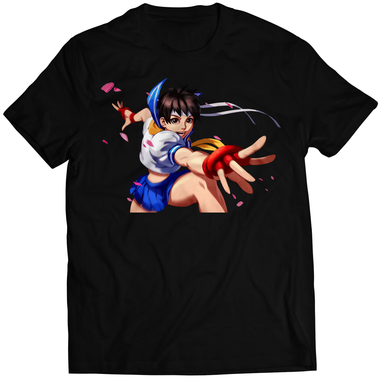 Sakura V2 Duel Fighter Premium Unisex T-shirt (Vectorized Design)