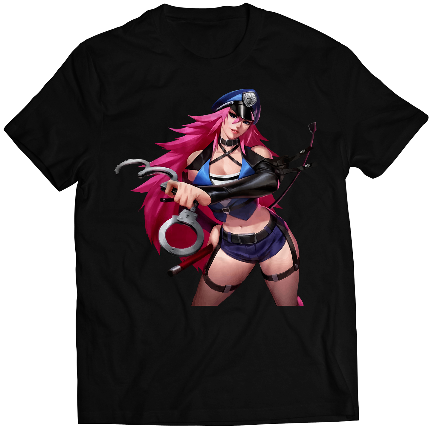Seifuku Poison Duel Fighter Premium Unisex T-shirt (Vectorized Design)