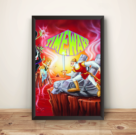 Dragon's Lair 2 Time Warp Premium Unisex T-shirt (Vectorized Design)