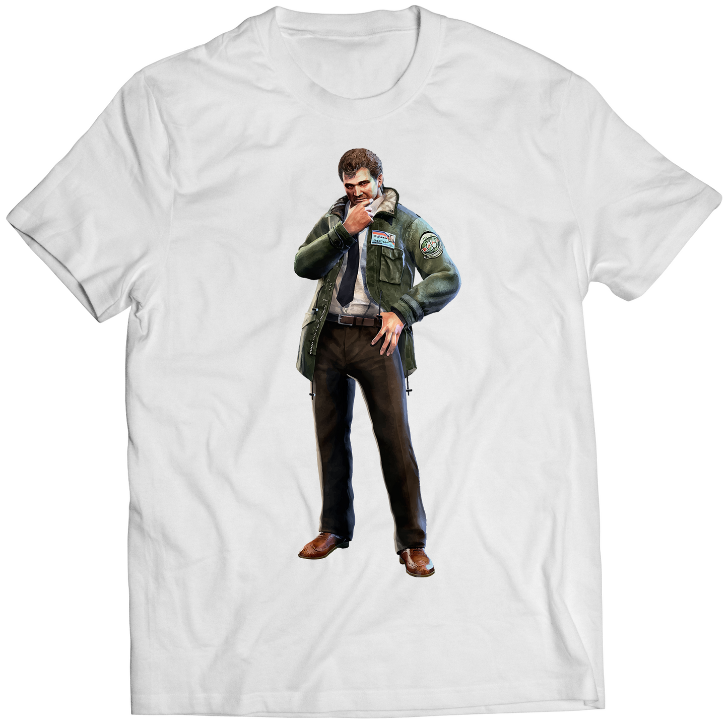 Clive Evil Revelations Premium Unisex T-shirt (Vectorized Design)
