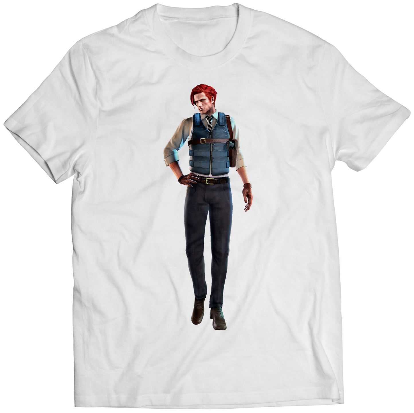 Raymond Evil Revelations Premium Unisex T-shirt (Vectorized Design)