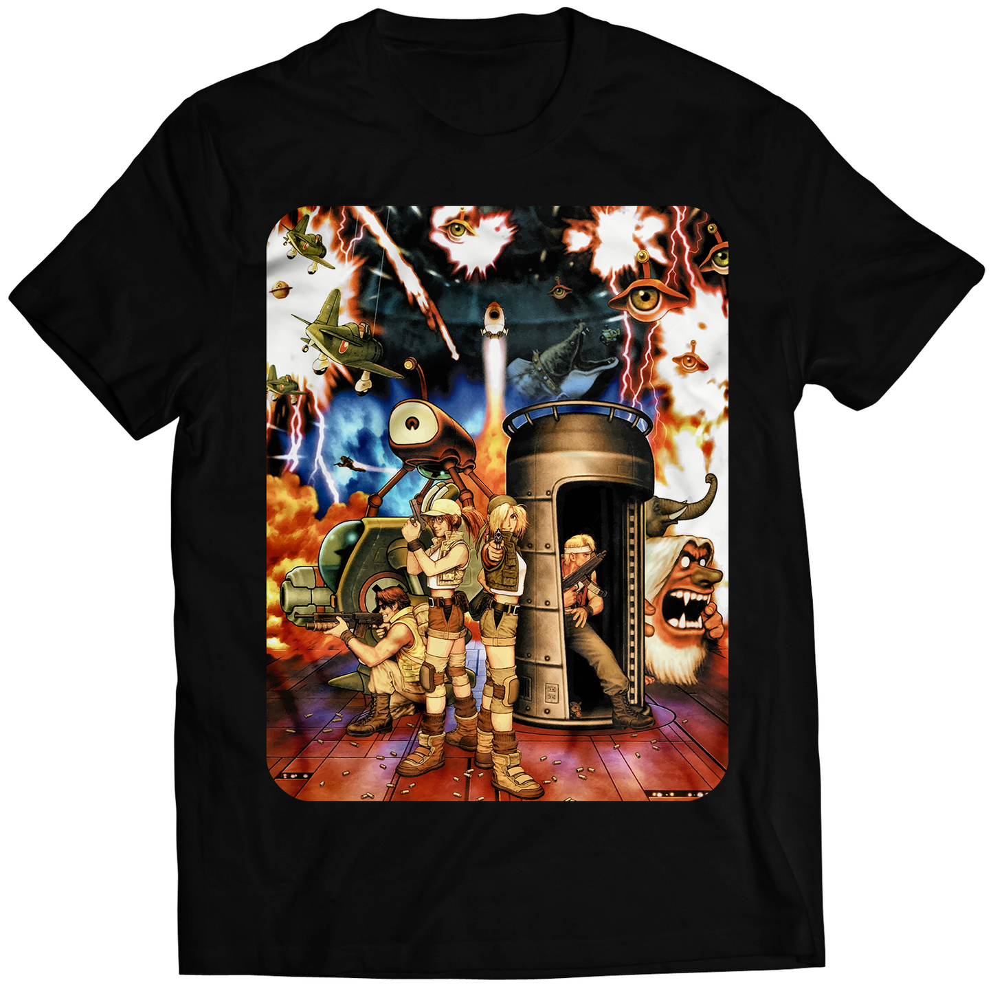 MSlug 3 Premium Unisex T-shirt (Vectorized Design)