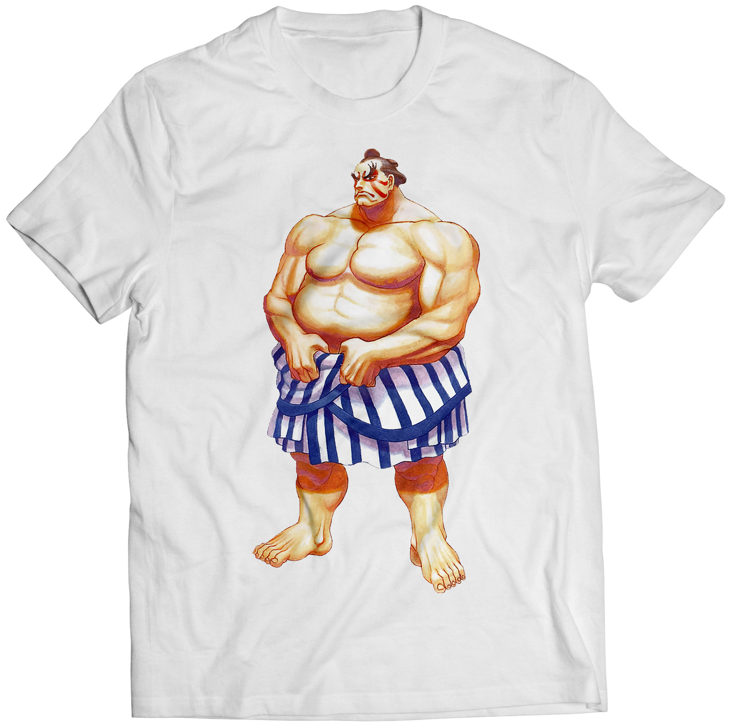Honda Chillin SFII SF2 Premium Unisex T-shirt (Vectorized Design)
